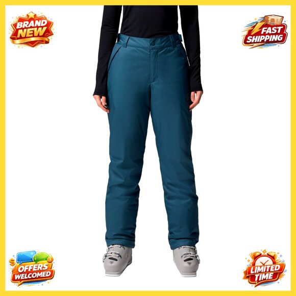 Insulated Waterproof Ski Pants Active Fit Recycled Polyester Women's